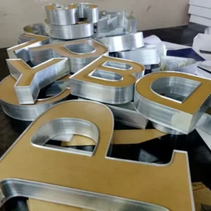 Alluminium Proffile Letter