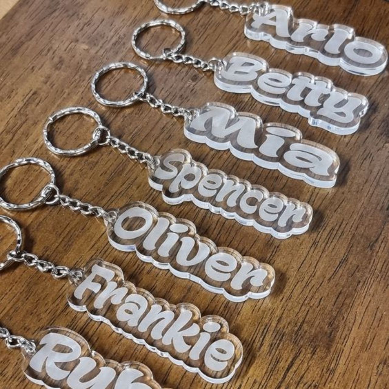 Laser Cutting Keychain